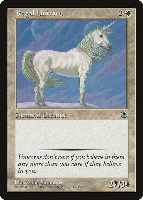 Regal Unicorn [Portal] - Evolution TCG