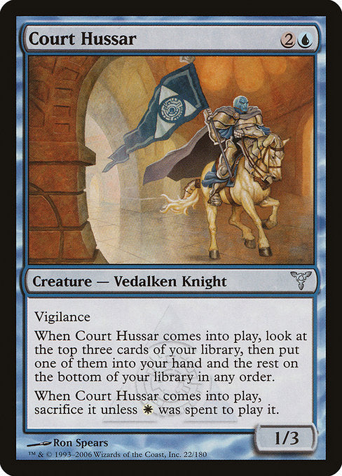 Court Hussar [Dissension] - Evolution TCG