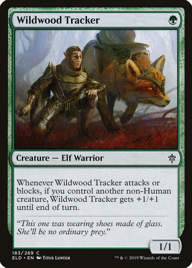 Wildwood Tracker [Throne of Eldraine] - Evolution TCG