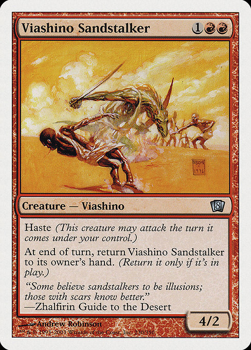 Viashino Sandstalker [Eighth Edition] - Evolution TCG