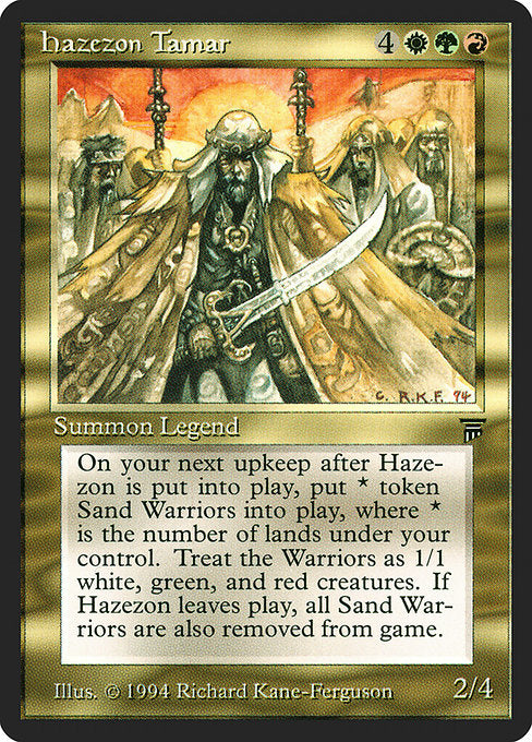 Hazezon Tamar [Legends] - Evolution TCG