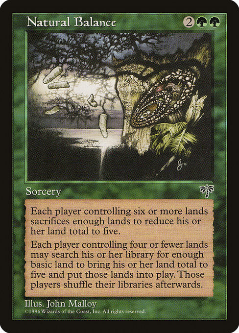 Natural Balance [Mirage] - Evolution TCG
