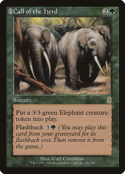 Call of the Herd [Odyssey] - Evolution TCG