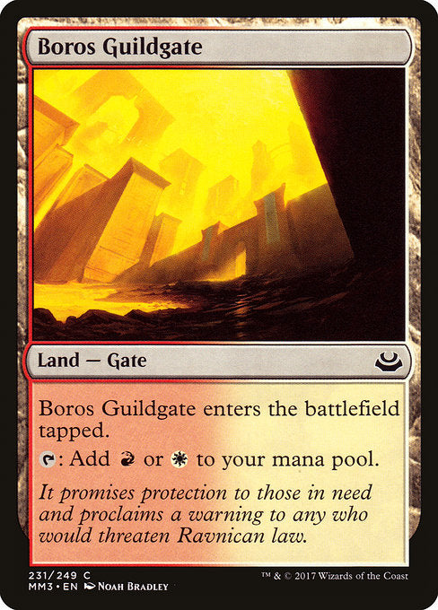 Boros Guildgate [Modern Masters 2017] - Evolution TCG