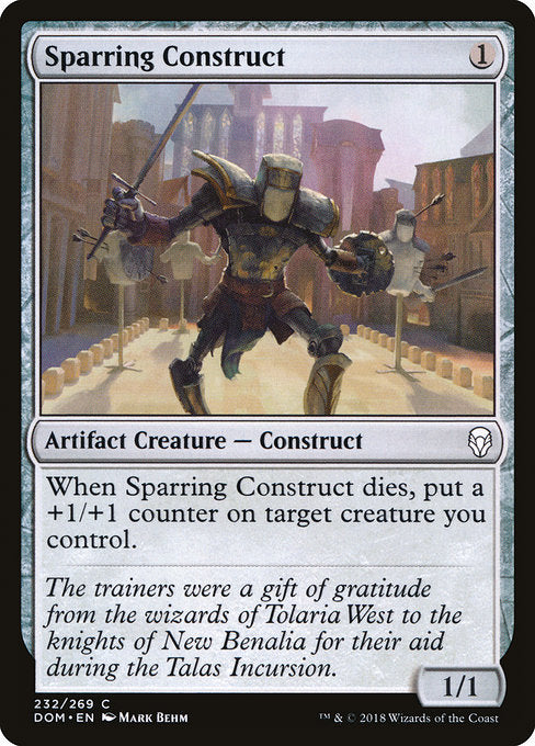 Sparring Construct [Dominaria] - Evolution TCG