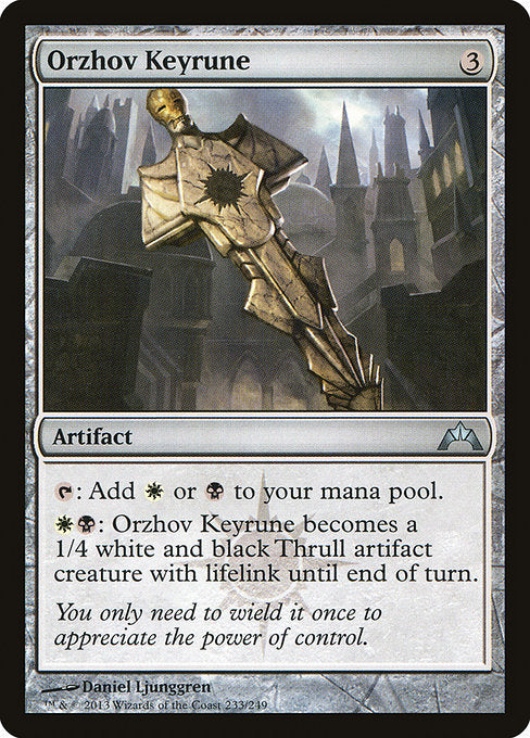 Orzhov Keyrune [Gatecrash] - Evolution TCG