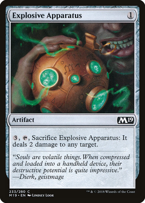 Explosive Apparatus [Core Set 2019] - Evolution TCG