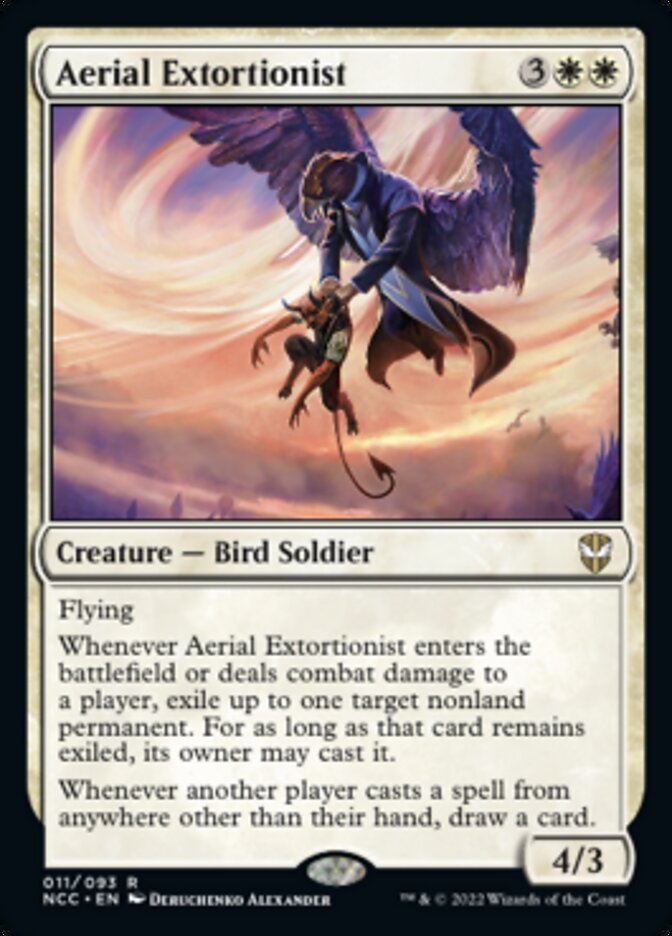 Aerial Extortionist [Streets of New Capenna Commander] - Evolution TCG