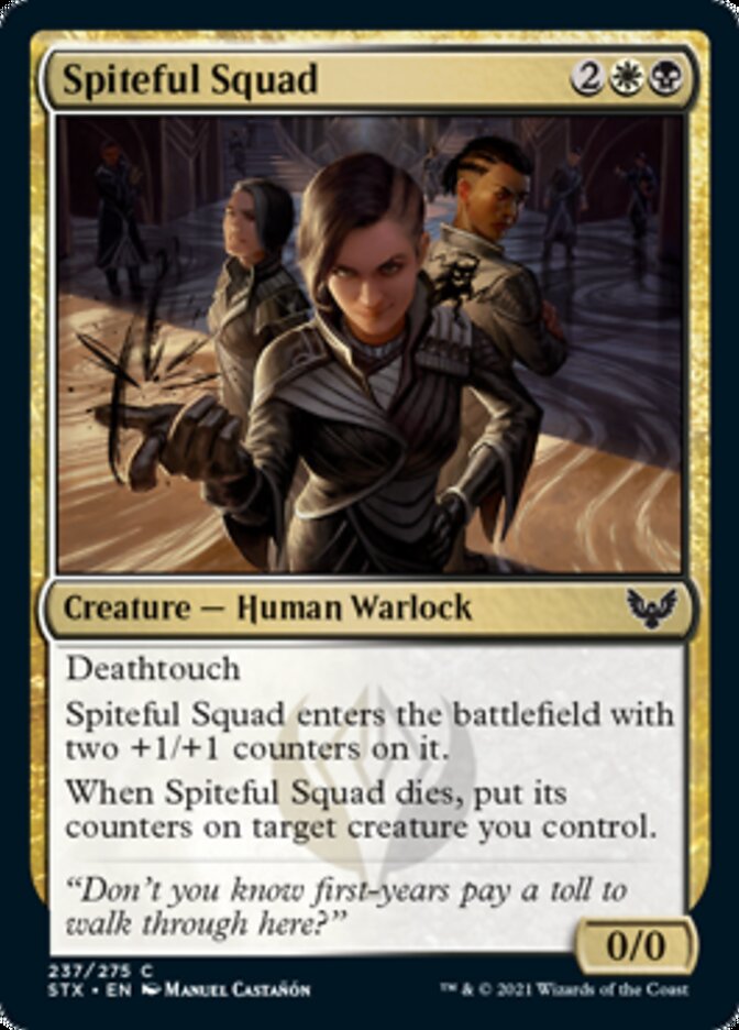 Spiteful Squad [Strixhaven: School of Mages] - Evolution TCG