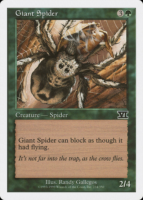 Giant Spider [Classic Sixth Edition] - Evolution TCG