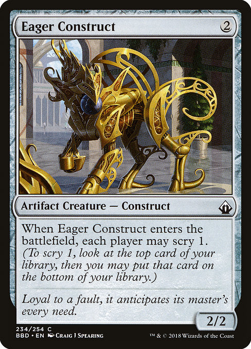 Eager Construct [Battlebond] - Evolution TCG