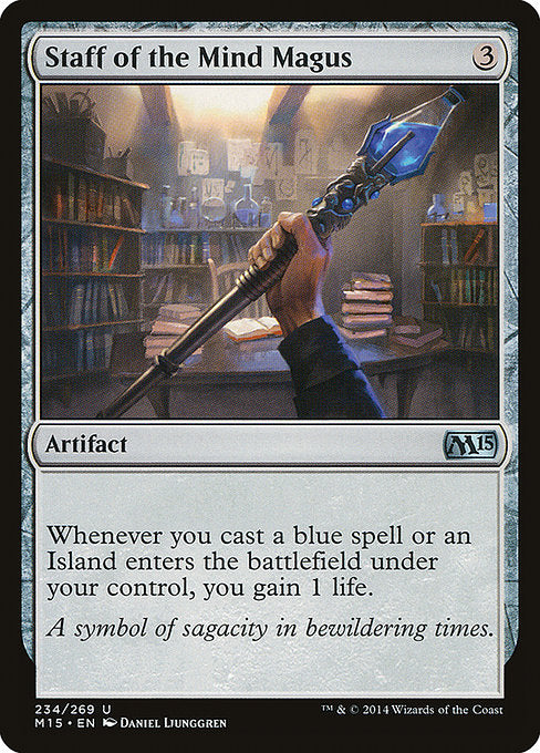 Staff of the Mind Magus [Magic 2015] - Evolution TCG