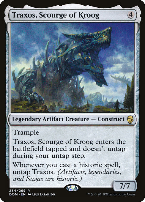 Traxos, Scourge of Kroog [Dominaria] - Evolution TCG