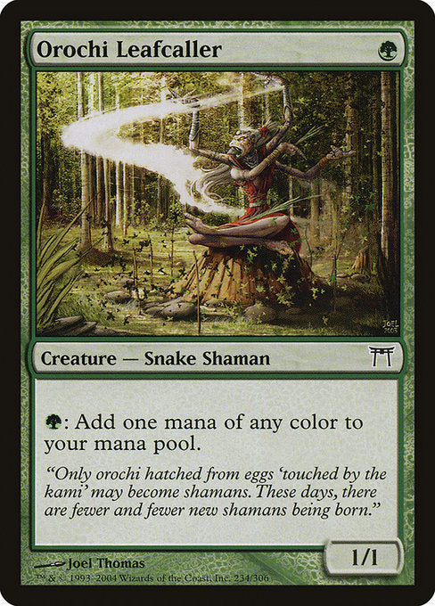 Orochi Leafcaller [Champions of Kamigawa] - Evolution TCG