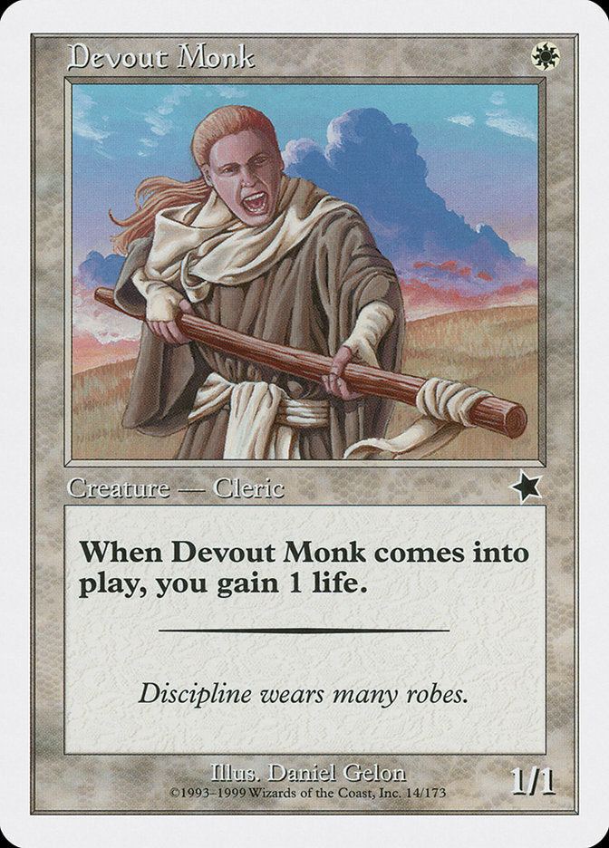 Devout Monk [Starter 1999] - Evolution TCG