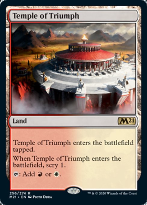 Temple of Triumph [Core Set 2021] - Evolution TCG