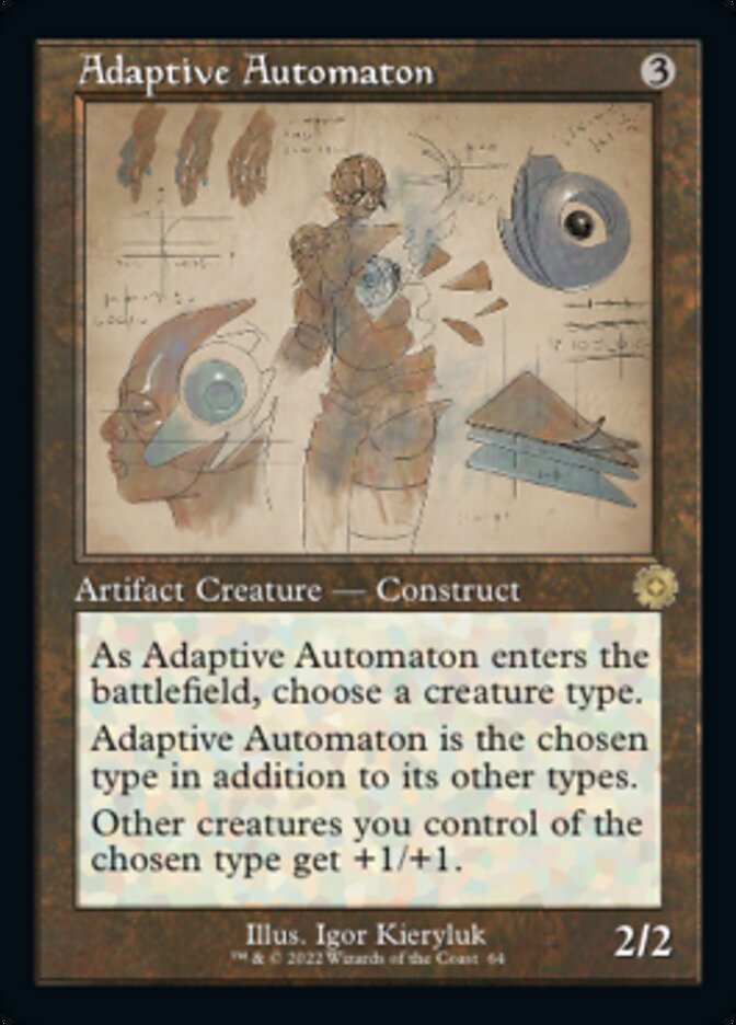 Adaptive Automaton (Retro Schematic) [The Brothers' War Retro Artifacts] - Evolution TCG