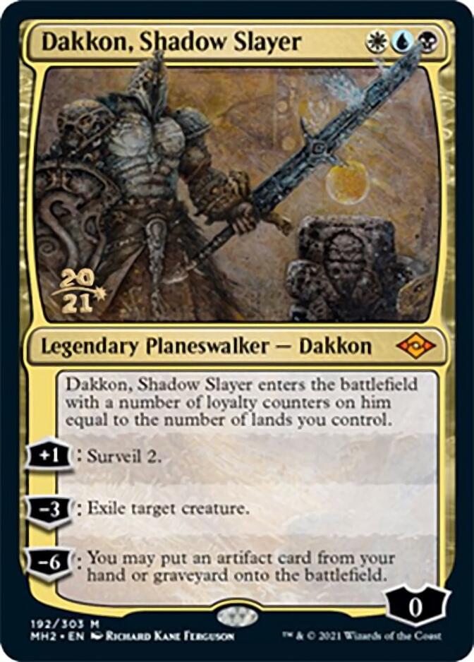 Dakkon, Shadow Slayer [Modern Horizons 2 Prerelease Promos] - Evolution TCG