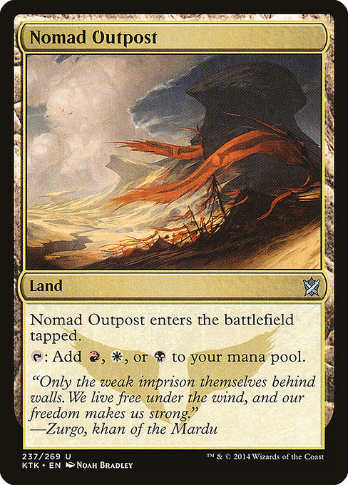 Nomad Outpost [Khans of Tarkir] - Evolution TCG