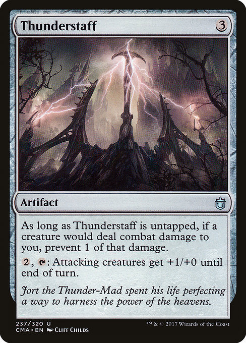 Thunderstaff [Commander Anthology] - Evolution TCG