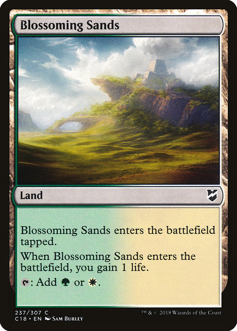 Blossoming Sands [Commander 2018] - Evolution TCG