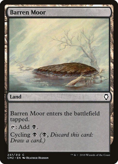 Barren Moor [Commander Anthology Volume II] - Evolution TCG