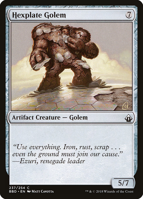 Hexplate Golem [Battlebond] - Evolution TCG