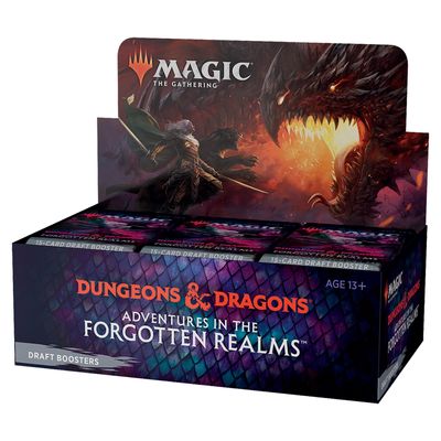 Adventures in the Forgotten Realms - Draft Booster Box - Evolution TCG