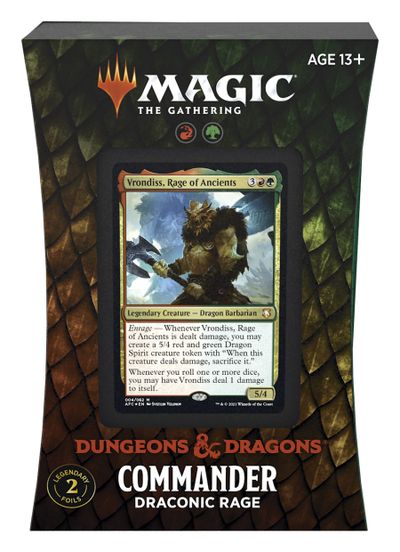 Adventures in the Forgotten Realms Commander Deck - Evolution TCG