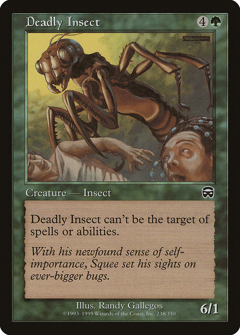 Deadly Insect [Mercadian Masques] - Evolution TCG