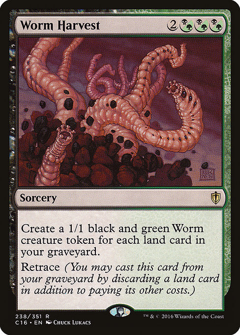 Worm Harvest [Commander 2016] - Evolution TCG