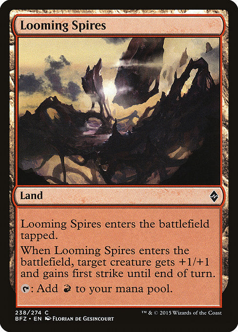 Looming Spires [Battle for Zendikar] - Evolution TCG