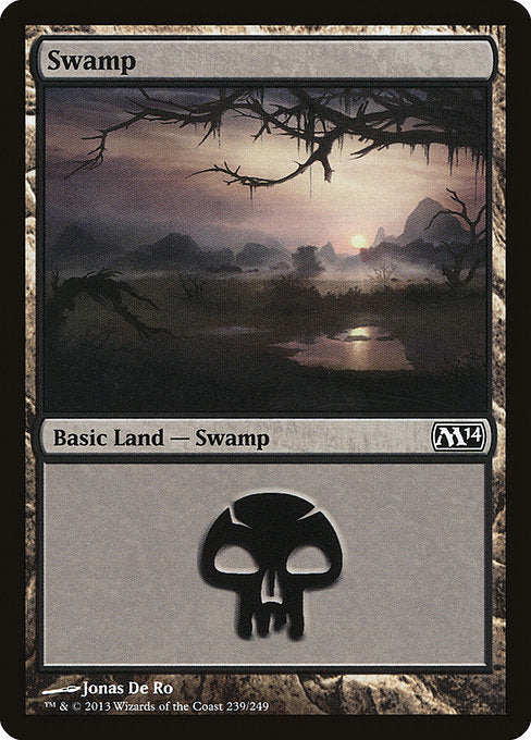 Swamp [Magic 2014] - Evolution TCG