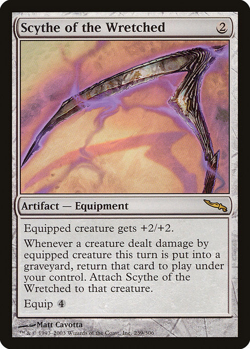 Scythe of the Wretched [Mirrodin] - Evolution TCG
