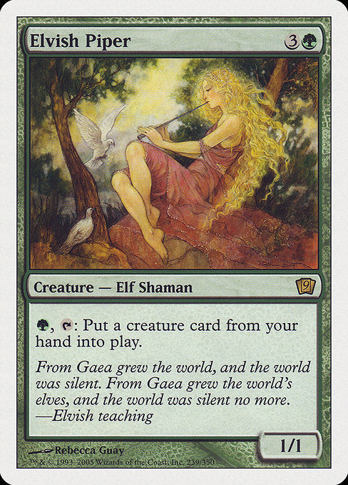 Elvish Piper [Ninth Edition] - Evolution TCG