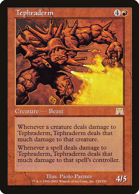 Tephraderm [Onslaught] - Evolution TCG