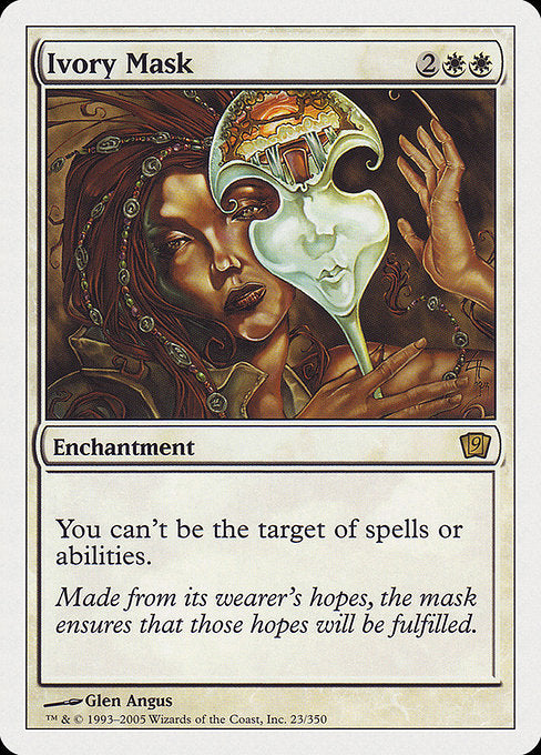 Ivory Mask [Ninth Edition] - Evolution TCG