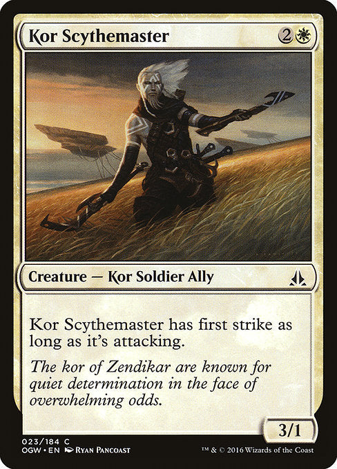 Kor Scythemaster [Oath of the Gatewatch] - Evolution TCG