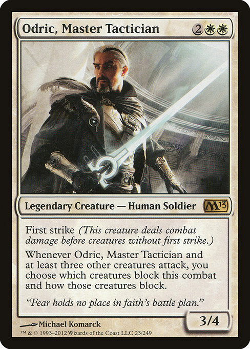 Odric, Master Tactician [Magic 2013] - Evolution TCG