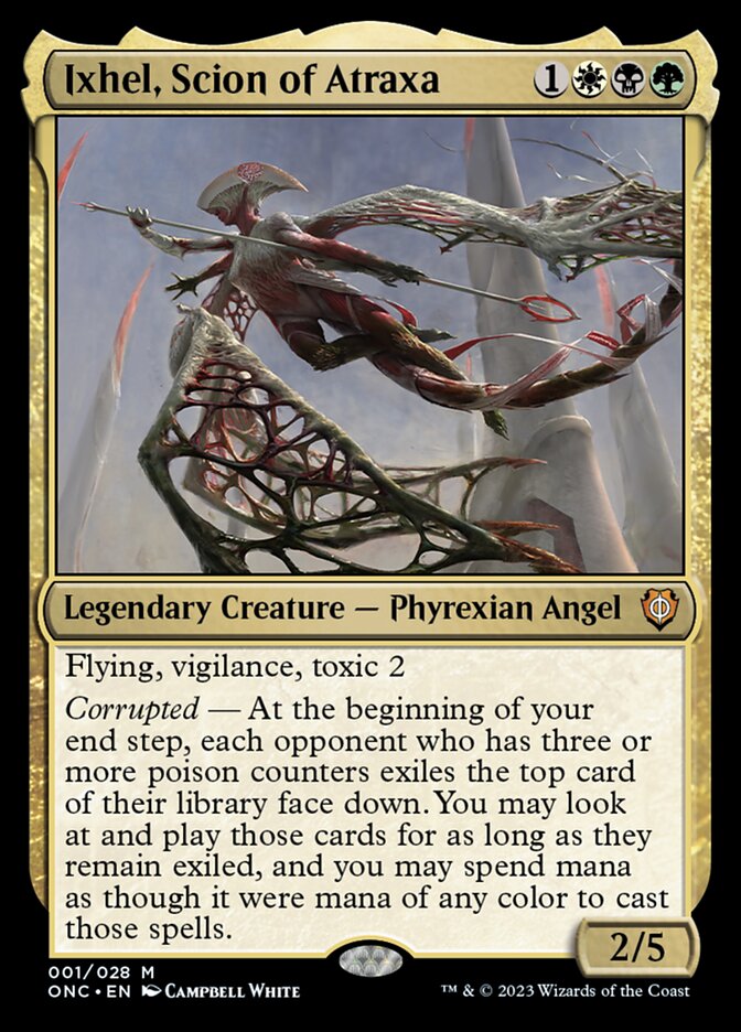 Ixhel, Scion of Atraxa [Phyrexia: All Will Be One Commander] - Evolution TCG