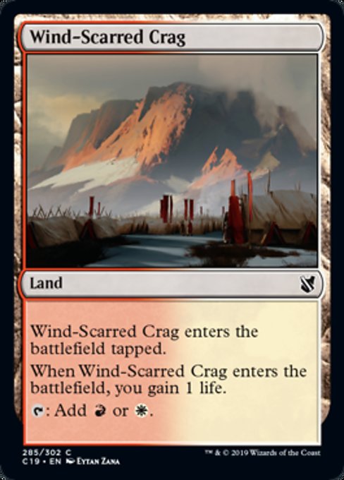 Wind-Scarred Crag [Commander 2019] - Evolution TCG