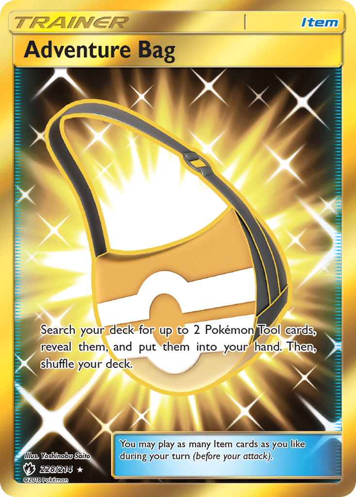 Adventure Bag (228/214) [Sun & Moon: Lost Thunder] - Evolution TCG