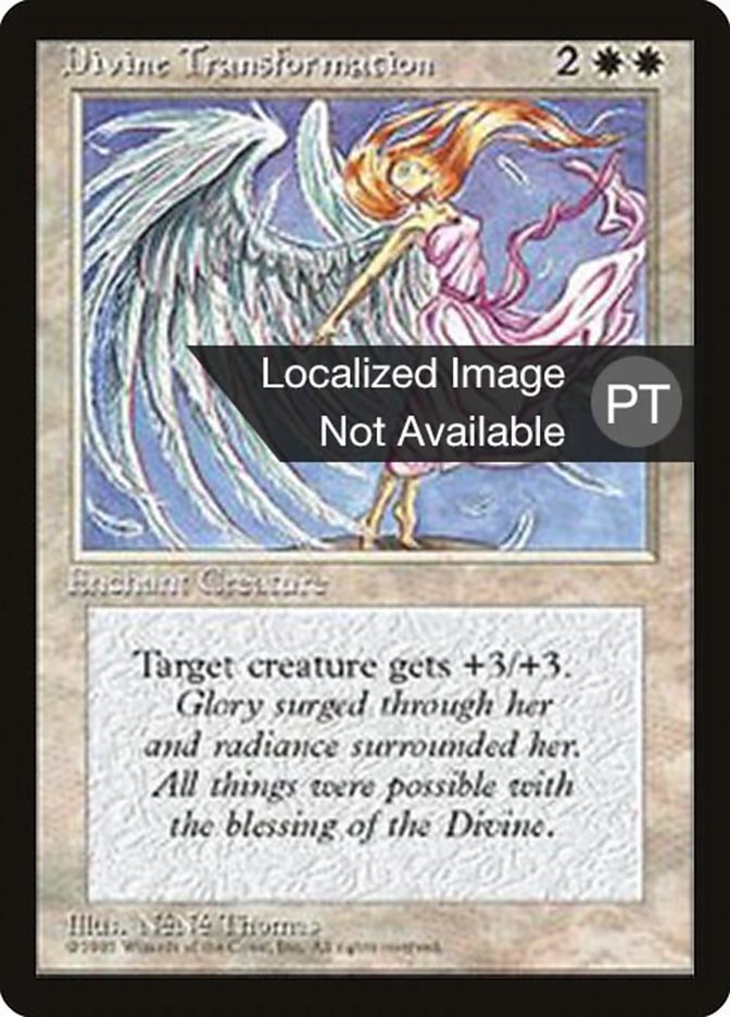 Divine Transformation [Fourth Edition (Foreign Black Border)] - Evolution TCG