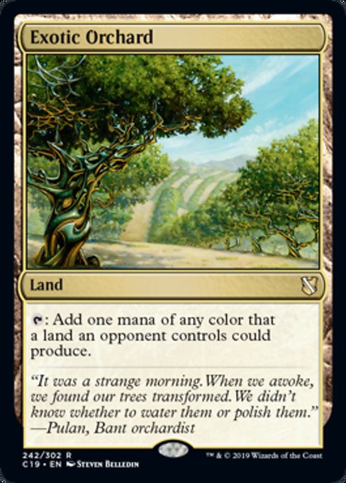 Exotic Orchard [Commander 2019] - Evolution TCG