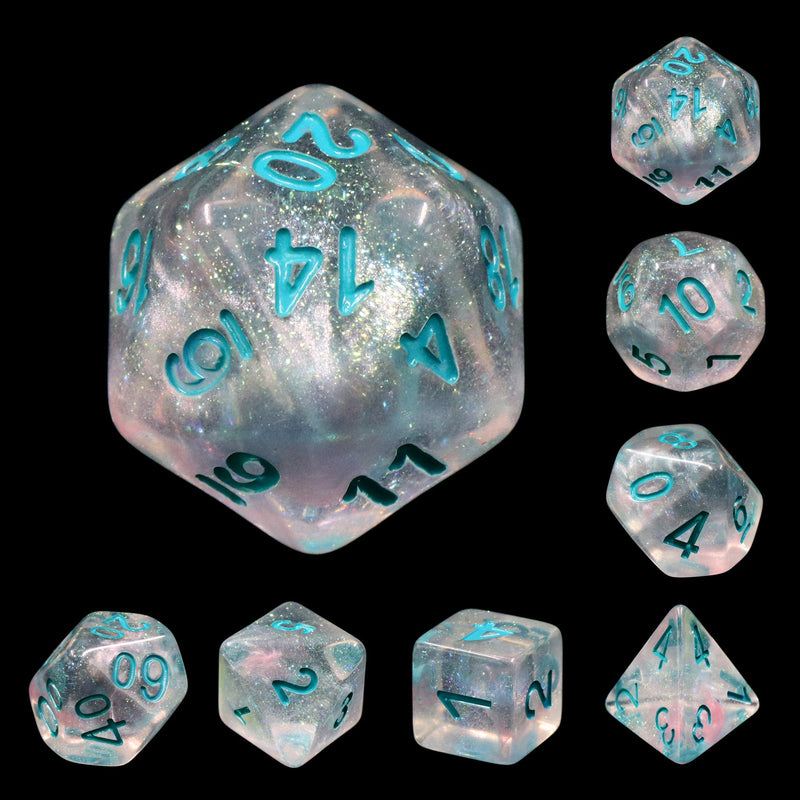 A&H Dice: Winter Walker - Poly 7 Die Set - Evolution TCG