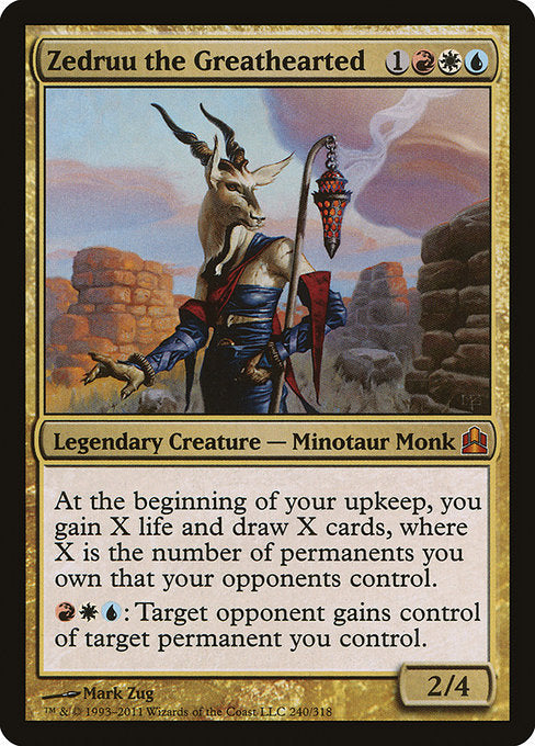 Zedruu the Greathearted [Commander 2011] - Evolution TCG