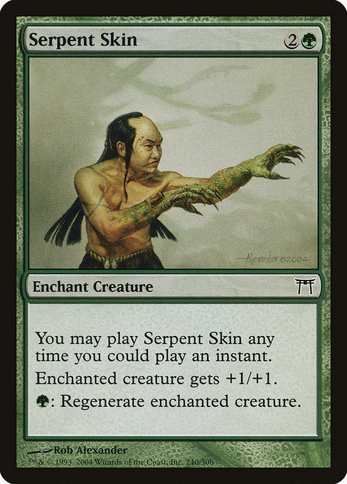 Serpent Skin [Champions of Kamigawa] - Evolution TCG