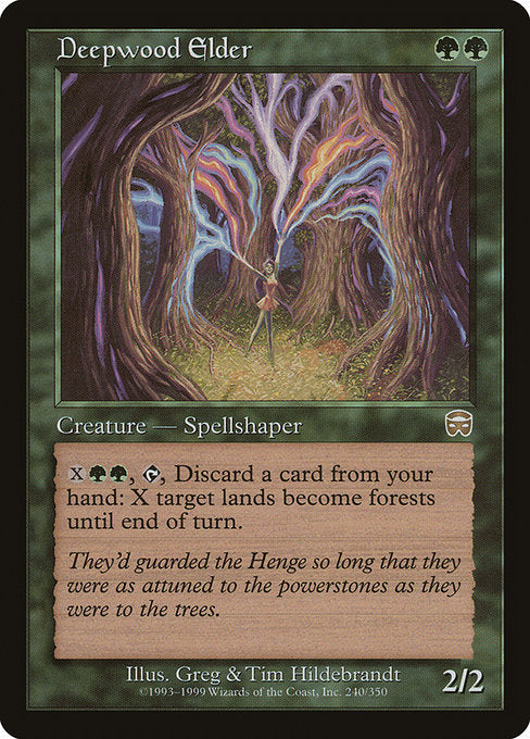 Deepwood Elder [Mercadian Masques] - Evolution TCG