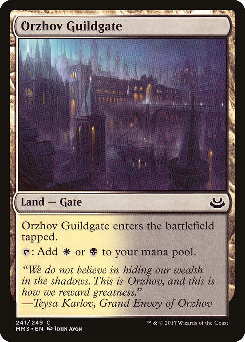 Orzhov Guildgate [Modern Masters 2017] - Evolution TCG