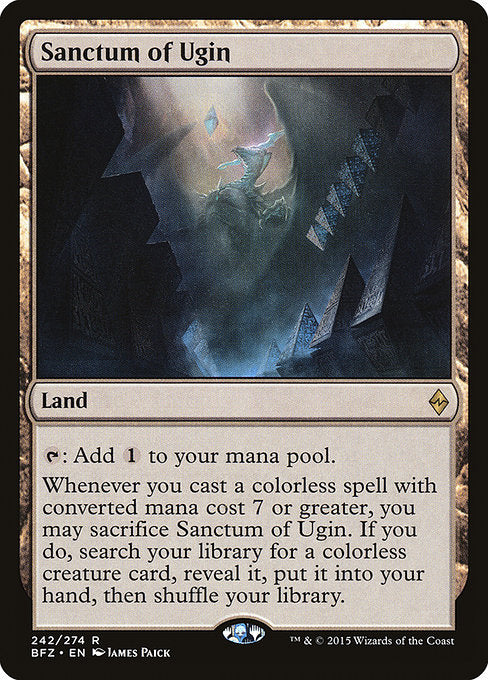 Sanctum of Ugin [Battle for Zendikar] - Evolution TCG